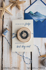 SAVE THE DATES beach travel magnets Personalised Beach Save the Date Magnets and Card, Travel Wedding Save The Dates , Wedding Destination Save The Date Cards5