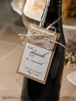 Rustic wine label3