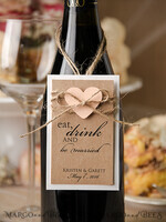 Rustic prosecco label3