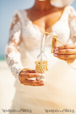BEACH Destination Beach Wedding stationery drink label  59
