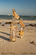 BEACH Destination Beach Wedding stationery drink label  59
