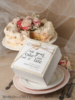 RUSTIC wedding cake box5