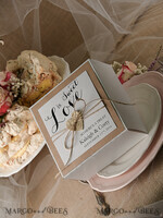 RUSTIC wedding cake box5