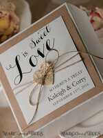 RUSTIC wedding cake box5