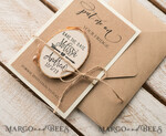 SAVE THE DATES rustic boho magnets Bespoke wedding save the date, Magnets for Your Wedding5