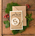 SAVE THE DATES rustic boho magnets Unique Save the Date, magnets uk4