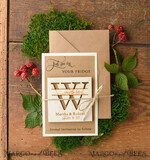 SAVE THE DATES rustic boho magnets Save the date bespoke announcement card, Wood Fridge magnets4