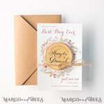 SAVE THE DATES rustic boho magnets Personalised Wedding Save The Date Card and wood slice Magnet, Boho Save Our Date Magnets, save our dates Cards Rustic Wooden Magnets8