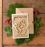 SAVE THE DATES rustic boho magnets Custom Save the Date, custom magnet3