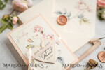 SAVE THE DATES rustic boho magnets Save the date handmade cards, Personalised Rustic Wooden Heart, ecru16