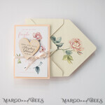 SAVE THE DATES rustic boho magnets Save the date handmade cards, Personalised Rustic Wooden Heart, ecru16