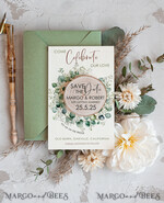 SAVE THE DATES rustic boho magnets Sage Green Rustic Save The Date Magnet & Card Modern Craft Save Our Date Wood Magnets Boho save dates Cards wooden slice Magnets floral card5