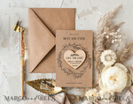 SAVE THE DATES rustic boho magnets Wedding Save the Date card, magnetic4