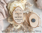 SAVE THE DATES rustic boho magnets Wedding Save The Date Card and wooden slice Magnet, craft Save Our Date wood slice Magnets, Boho save our dates Cards wooden Magnets Cards, boho wedding4