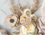 SAVE THE DATES rustic boho magnets Wedding Save The Date Card and Heart Magnet, Beige Ivory Save Our Date Magnets, Boho save our dates Cards wooden Magnets Cards4