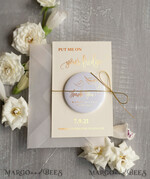 SAVE THE DATES rustic boho magnets Personalised Gold   Save the Date Magnet and Card, Vellum Wedding Save The Dates Magnets, Wedding Boho Save The Date Cards5