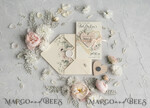 SAVE THE DATES rustic boho magnets Wedding Save The Date Card and Heart Magnet, Blush Pink Save Our Date Magnets, Boho save our dates Cards wooden Magnets Cards5