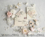 SAVE THE DATES rustic boho magnets Wedding Save The Date Card and Heart Magnet, Blush Pink Save Our Date Magnets, Boho save our dates Cards wooden Magnets Cards5