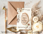 DATEN MERKEN rustikale Boho-Magnete Hochzeits-Save-The-Date-Karte und Holzscheiben-Magnet, handgefertigte Save Our Date Holzscheiben-Magnete, Boho Save Our Date Karten aus Holzmagneten, Boho Hochzeits-Save-The-Date-Karten und Scheibenmagneten4