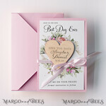 SAVE THE DATES rustic boho magnets Save the date wedding card, don`t forget magnet, pastel pink6