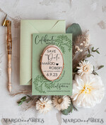 SAVE THE DATES rustic boho magnets Wedding Save The Date Card and wooden slice Magnet, craft Save Our Date wood slice Magnets, Boho save our dates Cards wooden Magnets Cards, boho wedding save the date cards and slice magnets3