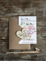 SAVE THE DATES rustic boho magnets Save the date wedding card, Rustic Heart magnet, fridge magnet7
