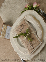 MENU & PROGRAMS rustic and lace Rustic Brown and Burlap Wedding Menu, Barn Wedding Dinner Menu, Eco Romantic Personalized Cards, Kraft Wedding Menu, Simple Rustic Wedding Menu, Elegant Eco Brown Wedding Menu Cards3