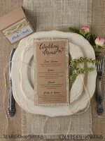 MENU & PROGRAMS rustic and lace Rustic Brown and Burlap Wedding Menu, Barn Wedding Dinner Menu, Eco Romantic Personalized Cards, Kraft Wedding Menu, Simple Rustic Wedding Menu, Elegant Eco Brown Wedding Menu Cards3