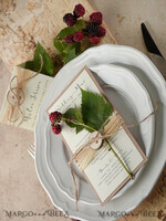 MENU & PROGRAMS rustic and lace Rustic Wedding Menu with Burlap Twine, Barn Wedding Dinner Menu, Eco Romantic Personalized Cards, Kraft Wedding Menu, Simple Rustic Wedding Menu, Elegant Ecru Wedding Menu Cards3