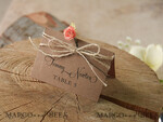 PLACE CARDS / TABLE CARDS rustic and lace Rustic Eco Brown Wedding Place Cards, Delicate Wedding Name Tag with White Rose Decor, Burlap Twine and Rose Decor, Unique Eco Wedding Stationery, Editable Text6