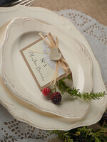 PLACE CARDS / TABLE CARDS rustic and lace Romantic Paper Lace Wedding Place Cards, Rustic Name Tags with Raffia Twine and Wooden Heart, Elegant Wedding Stationery, Rustic Escort Cards, Editable Text4