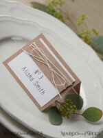 PLATZKARTEN / TISCHKARTEN  
 rustikal und Spitze Elegante Eco Weiße Hochzeitsplatzkarten mit weißem Bast, weiße und ökologische Papier-Hochzeitsnamenetiketten mit weißem Bast, rustikale Hochzeitsstationery, editierbarer Text3