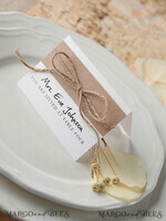 PLATZKARTEN / TISCHKARTEN  
 rustikal und Spitze Elegante Eco- und weiße Hochzeitsplatzkarten mit Jute-Schnur, weiße Hochzeitsnamensschilder aus Eco-Papier, rustikale Hochzeitsstationery, editierbare Text-Eskortkarten3