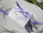 PLATZKARTEN / TISCHKARTEN  
 rustikal und Spitze Romantische Lavendel-Hochzeitsplatzkarten, Flieder-Name Tags, Lavendelband Schleife, elegante Hochzeitsstationery, rustikale Escort-Karten mit getrocknetem Lavendel, bearbeitbarer Text4