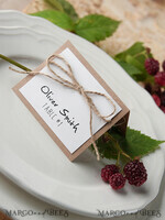 PLATZKARTEN / TISCHKARTEN  
 rustikal und Spitze Elegante Eco- und weiße Hochzeitsplatzkarten mit Jute-Schnur, weiße Hochzeitsnamensschilder aus Eco-Papier, rustikale Hochzeitsstationery, editierbare Text-Eskortkarten.2