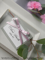 PLATZKARTEN / TISCHKARTEN  
 rustikal und Spitze Romantische graue Hochzeitsplatzkarten, graue Namensschilder mit grauem und rosa Schleifenband, elegante Hochzeitsstationery, rustikale Platzkarten, bearbeitbarer Text, Shabby Chic4