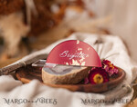 PLACE CARDS / TABLE CARDS Acrylic Gold Clear / Wood 3D Acrylic Arch Burgundy Flat Place Card, Clear Acrylic and Gold Flat Place Card, Maroon Gold Plexi Flat Place Card, Marsala Luxury Wedding Table Decor, White Text12