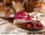 PLACE CARDS / TABLE CARDS Acrylic Gold Clear / Wood 3D Acrylic Arch Burgundy Flat Place Card, Clear Acrylic and Gold Flat Place Card, Maroon Gold Plexi Flat Place Card, Marsala Luxury Wedding Table Decor, White Text12