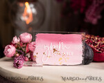 PLACE CARDS / TABLE CARDS Acrylic Gold Clear / Wood 3D Modern Ombre Pale Pink Mauve Acrylic Place card, Wedding Place Cards, Dusty Rose Name Card premium, Transparent Acryl Seating Card, Painted Luxury Escort Cards16