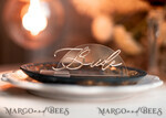 PLACE CARDS / TABLE CARDS Acrylic Gold Clear / Wood 3D Modern Half Arch Acrylic Place Card with Stand, Premium Wedding Seat Cards, Clear Acrylic Name Card, Luxury Seating Card, Gold 3D Guest Names, Editable Text11