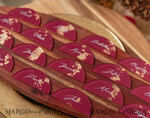 PLACE CARDS / TABLE CARDS Acrylic Gold Clear / Wood 3D Acrylic Arch Burgundy Flat Place Card, Clear Acrylic and Gold Flat Place Card, Maroon Gold Plexi Flat Place Card, Marsala Luxury Wedding Table Decor, White Text14