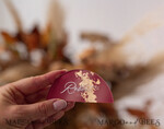 PLACE CARDS / TABLE CARDS Acrylic Gold Clear / Wood 3D Acrylic Arch Burgundy Flat Place Card, Clear Acrylic and Gold Flat Place Card, Maroon Gold Plexi Flat Place Card, Marsala Luxury Wedding Table Decor, White Text14
