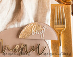 PLACE CARDS / TABLE CARDS Acrylic Gold Clear / Wood 3D Acrylic Arch Beige Flat Place card, Clear Acrylic and gold Flat Place card, Nude Gold Plexi Flat Place card, Tan Luxury Wedding Table Decor, Earthy Wedding Sign14