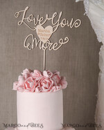 CAKE TOPPER wood cake topper, lasercut wooden cake topper3