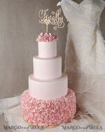 CAKE TOPPER wood wedding cake topper, lasercut wooden cake topper4