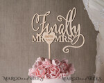 CAKE TOPPER wood wedding cake topper, lasercut wooden cake topper4