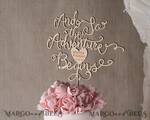 CAKE TOPPER wood cake topper, wooden cake topper6