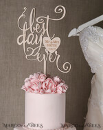 CAKE TOPPER wood topper, wooden cake topper3