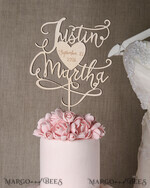 CAKE TOPPER wood topper, lasercut wooden cake topper3