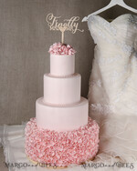CAKE TOPPER wood wedding cake topper, lasercut wooden cake topper4